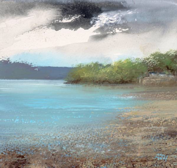 - on Mixed Media, Painting by Amanda Hoskin, measuring 14 x 16 cm (H x W) framed at 34 x 34 cm £450